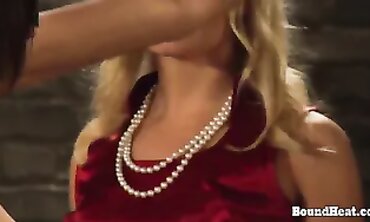 Victoria Pure Seduced In Lingerie During Prison Play