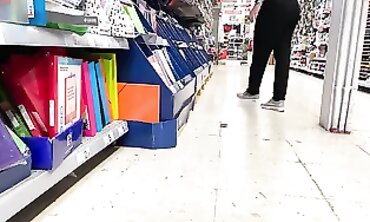 Adele Cherry Flashes Her Ass in Stretch Pants