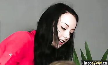 British CFNM Trio Jerks Off Submissive Male