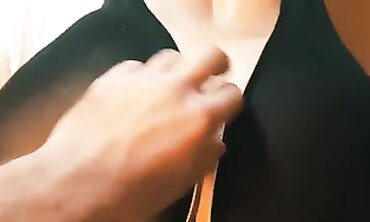 Blonde MILF in Bodysuit and Heels Gets Fisted and Creampied