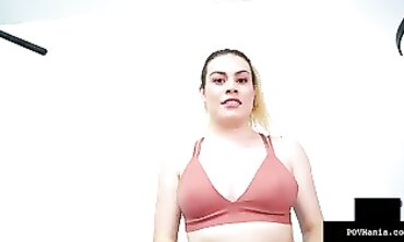Veronica Valentine Gets a Mouthful of Cum in POV Hardcore