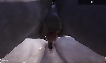 Werewolf's Lustful Adventure - Nasty Babe Fucks Lycanthrope At The Shore