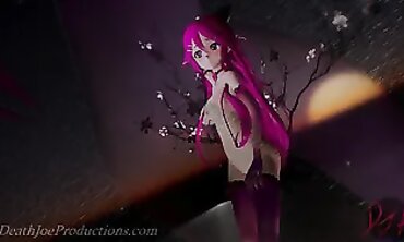 MMD R18: Rosy Yamakaze Anitta Paradinha