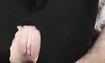 Russian Amateur in Torn Leggings Gets Roughly Fucked