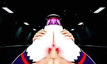 MMD Helena Blavatsky Rough Hardcore Ahegao