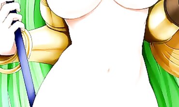 Light and Dark Finale: Palutena & Bayonetta Hentai JOI Animation