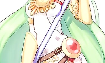 Light and Dark Finale: Palutena & Bayonetta Hentai JOI Animation