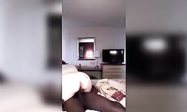 Redhead With Big Tits And Huge Ass Rides A Massive Dick