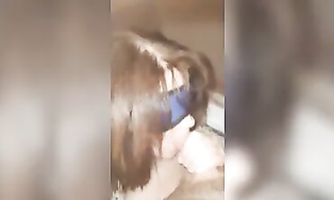 British MILF Takes a Deep Throat Blowjob and Handjob