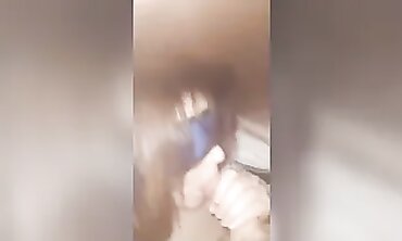 British MILF Takes a Deep Throat Blowjob and Handjob