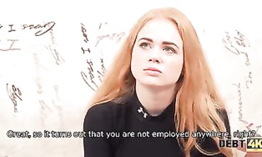 Lucky Bro Uses Redhead For Debt