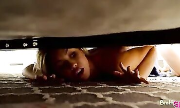 Petite Latina Aline Lopez Gets Rough Stepbrother Threesome
