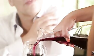 Abby Cross Gets Spunked For Dinner With Bruce Venture