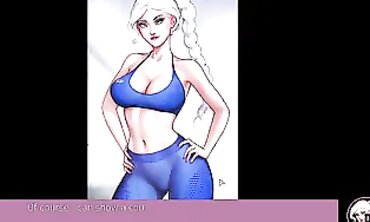 Elsa's Animated Booty Training with CumingGaming