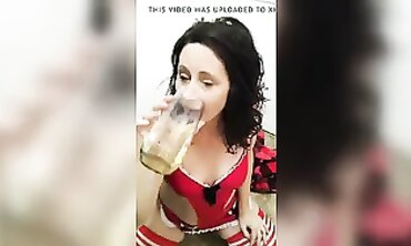 Belle Fatale Drinks Her Own Pee Then Yours