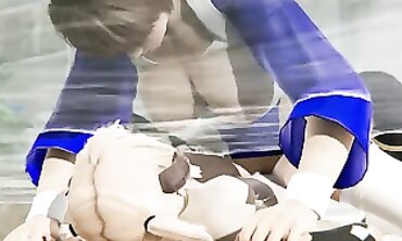 Marie Rose Cosplay Futa Anal