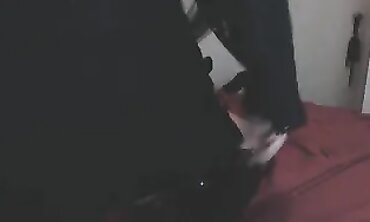 BBW Mistress Face Sits & Polishes Ass in Stockings