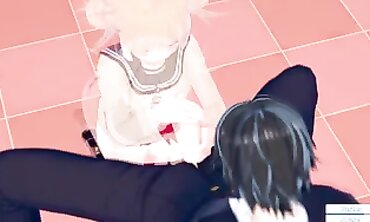 Fantasy Anime - My Hero Academia's Hermione Togo Gets Rough Sex With Her Classmate