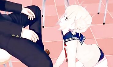 Fantasy Anime - My Hero Academia's Hermione Togo Gets Rough Sex With Her Classmate