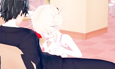 Fantasy Anime - My Hero Academia's Hermione Togo Gets Rough Sex With Her Classmate