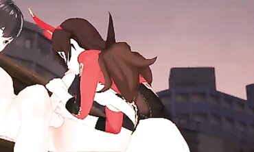 Amber Cosplay Gets Head Nutted to the Face