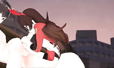 Amber Cosplay Gets Head Nutted to the Face