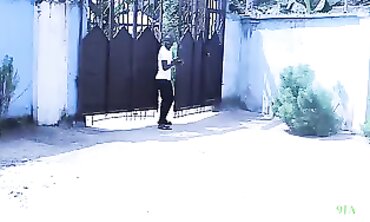Street Guy Caught Village Domme Poking the King's Maid