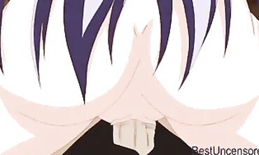 Uncensored Anime: Japanese College Girl Loses Virginity in Principal's Office