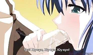 Uncensored Anime: Japanese College Girl Loses Virginity in Principal's Office