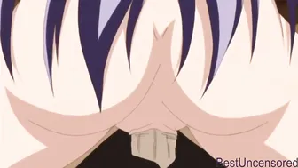 Uncensored Anime: Japanese College Girl Loses Virginity in Principal's Office