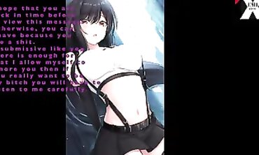 Tifa Turns You Into Her Bi-atch: Jerk Off Instructions