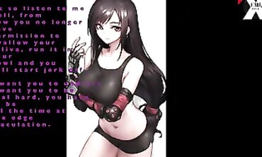 Tifa Turns You Into Her Bi-atch: Jerk Off Instructions