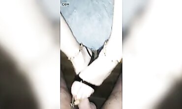 Hot Babe in Stilletto Heels Locks Her Man's Car Key Away - Teasing Him Until She Gets What she Wants