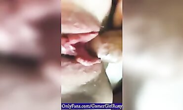 Roxy & Love: Rough Hardcore Blowjob and Creampie