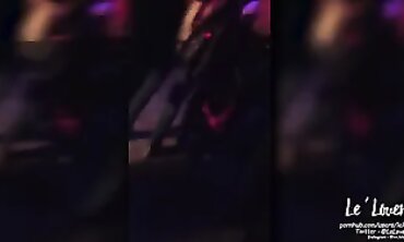 Alexis Fucks in a Public Restroom at a Nightclub