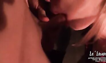 Alexis Fucks in a Public Restroom at a Nightclub