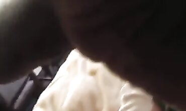 Ebony Brunette Takes a Creampie from Her Ex-Husband