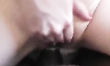 Ebony Brunette Takes a Creampie from Her Ex-Husband