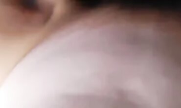 Ebony Brunette Takes a Creampie from Her Ex-Husband