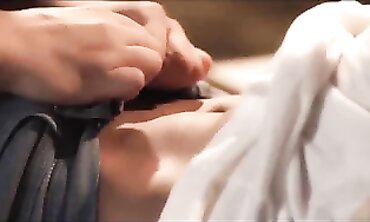 Brunette Cowgirl Takes a Hardcore Blowjob