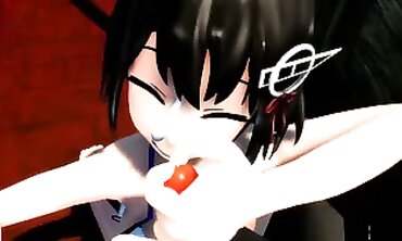 MMD Milf Boss Ravaged by Kancolle Ladies