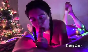 POV: Falcon Al Swallows Cum After Fresh Blowjob