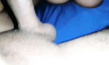 Ebony POV Blowjob and Deepthroat with Creampie