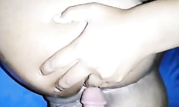 Ebony POV Blowjob and Deepthroat with Creampie