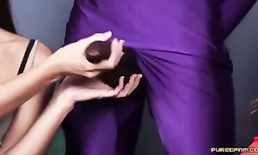 Trio of Stunners Masturbate to Relieve Pressure