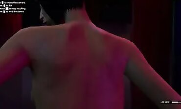 Cluby76 Gets Rough GTA 5 Lap Dance