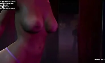 Cluby76 Gets Rough GTA 5 Lap Dance