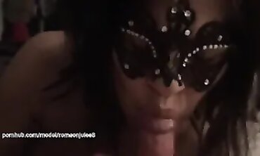 Mature MILF Brunette Sucks Big Cock In POV Blowjob