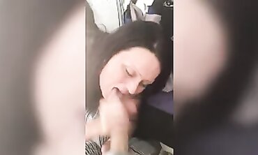 Hotwife Anna Deepthroats My Dick While Her Husband Watches