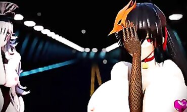 MMD Taiho and Graf Live Concert Orgy
